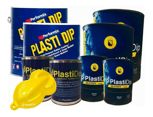 Plasti Dip Pintura Removible Auto Grande Saturn Yellow Perla