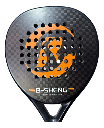 Paleta De Padel Paddle B-sheng Carbono Detalles Pintura