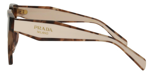 Prada Spr 24z 07r-0a6 Square Shape Caramel Tortoise (Usado)