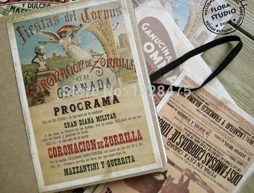 Imagen 3 de 3 de Juego De 14 Postales Anuncios Antiguos
