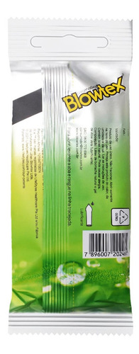 Imagem 3 de 3 de Preservativo Sensitive Super Aloe Vera 6 Unidades Blowtex