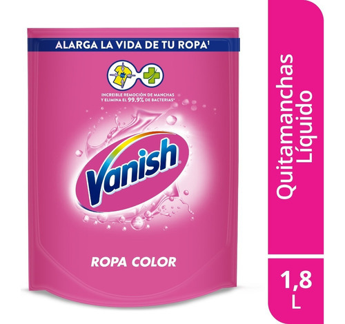 Vanish Quitamanchas Líquido Recarga 1.8ml