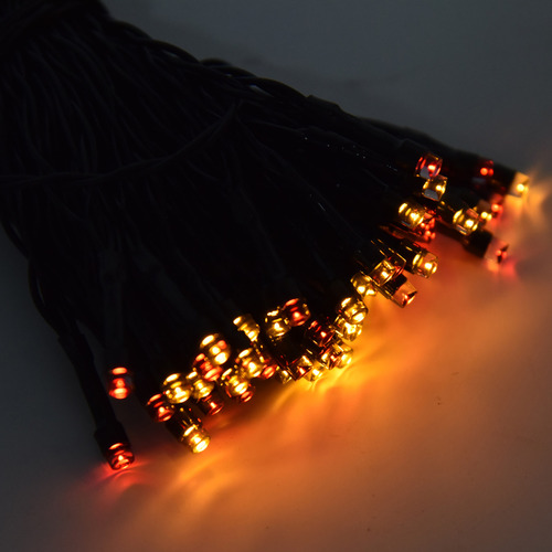 Lámpara Solar De Cadena, Resistente Al Agua, 12 M, 100 Led,