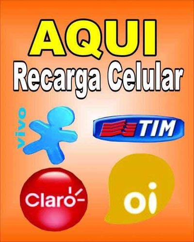 Crédito Para Celular - Recarga De Celular - Todas Operadoras
