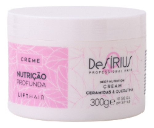 Creme De Nutrição Profunda De Sirius 300g