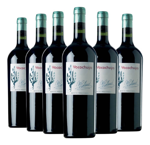 Vino Yacochuya Malbec Caja X 6 X 750ml. - Envío Gratis