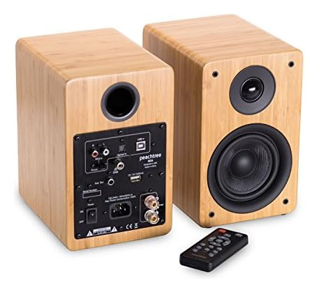 Altavoces Autoamplificados Peachtree Audio M24 (par) (bambu)