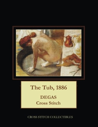 The Tub, 1886 Degas Cross Stitch Pattern