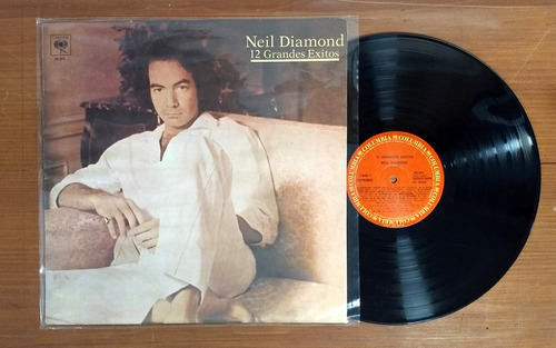 Neil Diamond 12 Grandes Exitos 1982 Disco Lp Vinilo