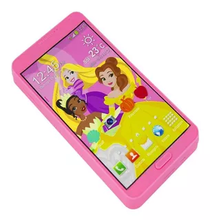 Celular De Brinquedo Smartphone Spiderman Princesas Com Som