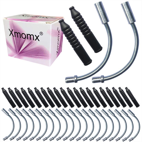 Xmomx 20 Unids 110 ° Liner V Freno Fideos Cable Guía Tubo.