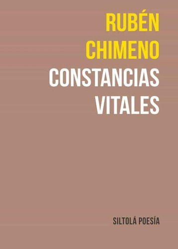 Constancias Vitales - Chimeno Fernández, Rubén  - *