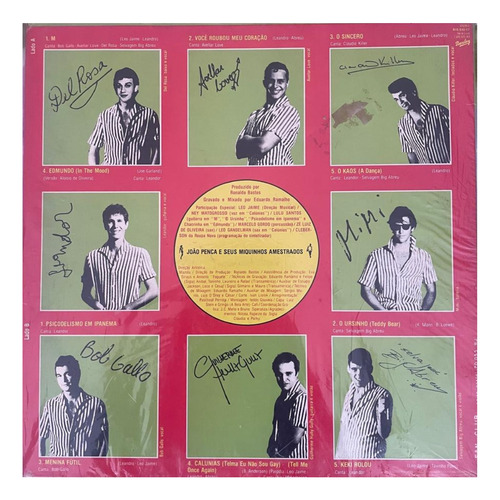 João Penca E Seus Miquinhos Amestrados - Lp - Raridade (Usado)