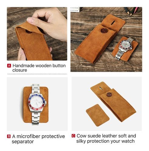 Funda De Reloj Y Soporte For 1 Reloj