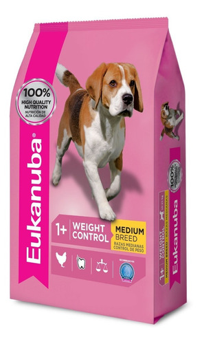 Eukanuba Weight Control Perro Raza Mediana X 3 Kg Pet Cuenca