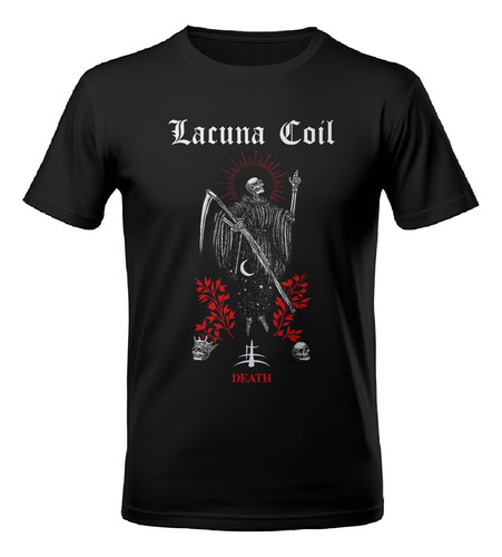 Playera Lacuna Coil Tour Mex Algodon Premium Mod3
