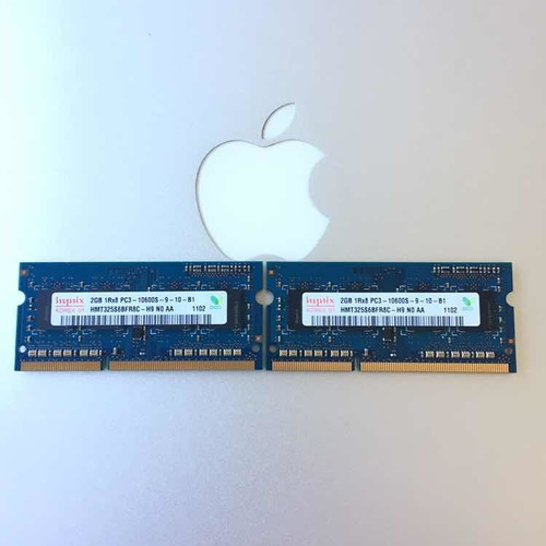 2 Memoria Ram De 2gb Para Apple Retirada De Macbook Pro 2011