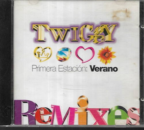 Twiggy Album Primera Estacion Verano Remixes Sello Bmg Cd 