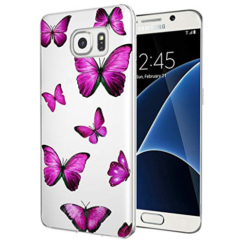Funda Para Samsung Galaxy S7 Transparente Delgada Goma Tpu