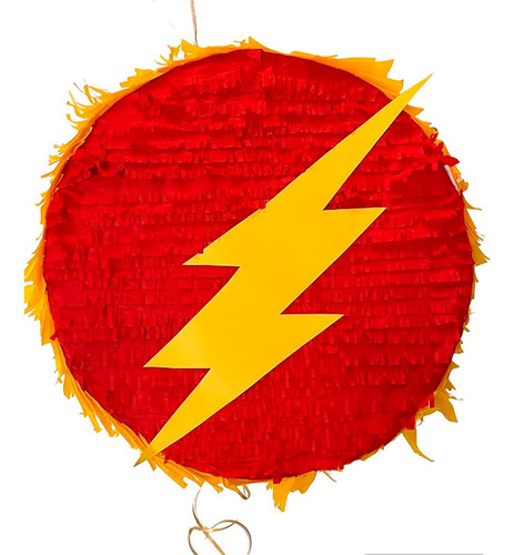 Piñata Logo Flash Superhéroe Dc Comics 