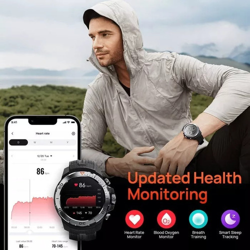 Smartwatch Mibro Xpaw017 5.3 Amoled Hd, Malla Mesh Negro Mesh Blanco Blanco