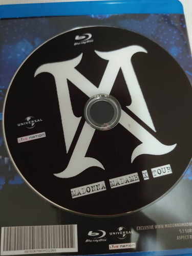 Bluray Madonna - Madame X Tour (finally Enough Love)