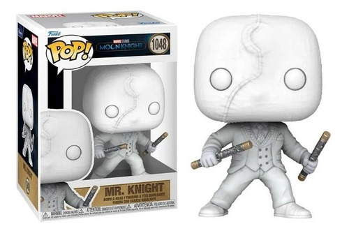 Funko Pop Marvel Moon Knight - Mr. Knight Nuevo Vinilo 10cm