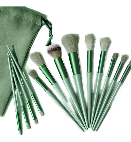 Set De Brochas Para Ojos, Brochas Para Manchas Almacenables,