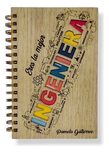 Agendas Personalizadas  Agendas En Madera Cuaderno En Madera