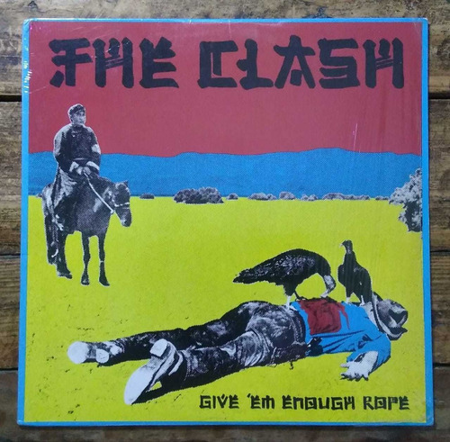 The Clash Give 'em Enough Rope Vinilo Lp Usa 1980 Shrink