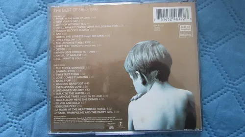 Cd U2 - The Best Of + B-sides (1980 - 1990) Duplo Numerado