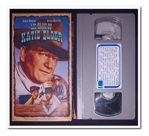 Los Hijos De Katie Elder, John Wayne, Película Vhs