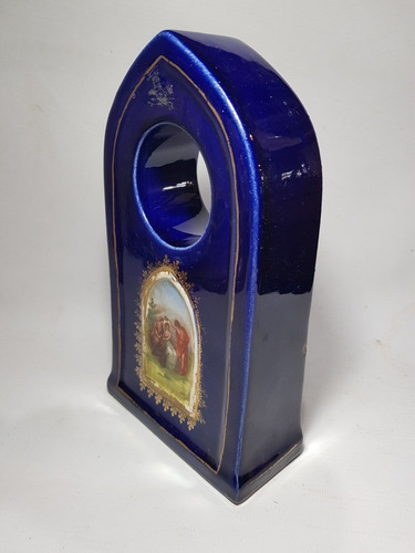 Imagen 2 de 10 de Antigua Caja De Reloj Cerámica Esmaltada Mag 56274