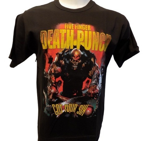 Remeras De Five Finger Death Punch Got Your Six Que Sea Rock