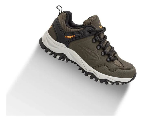 Zapatillas Para Niños Outdoor Gondor Ill Color Verde Topper