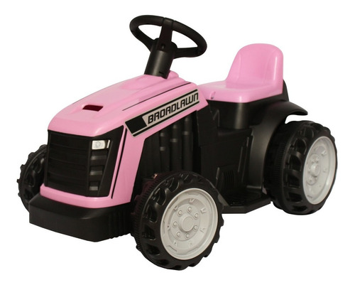 Imagem 6 de 9 de Mini Trator Elétrico Infantil Reboque Importway Rosa 6v