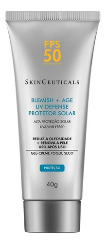 Protetor Solar Skinceuticals Blemish + Age Fp50 40g