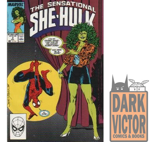Sensational She-hulk (1989) #3 John Byrne En Ingles En Stock