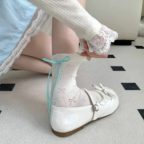 Calcetines Encantadores De Algodón De Tubo Medio Para Jk Lol