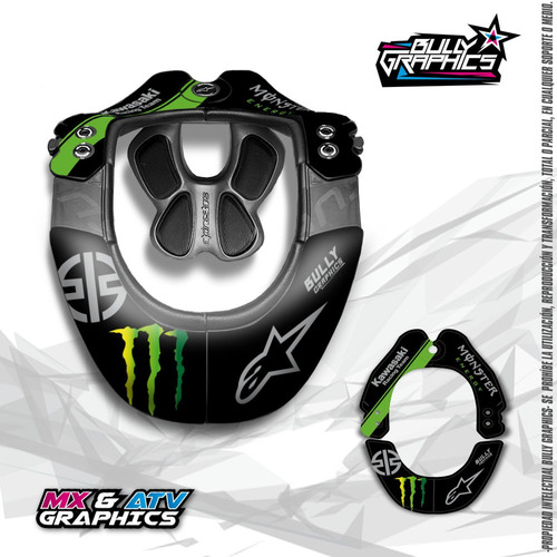 Kit Calcos Cervical Alpinestars Bionic Neck - Kawasaki