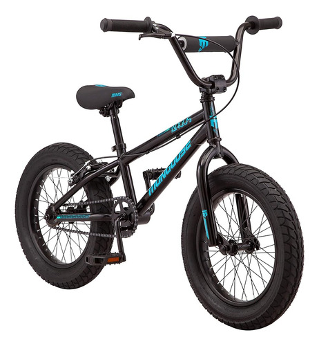 Mongoose Argus Mx Kids Fat Tire Mountain Bike, Ruedas De 16 