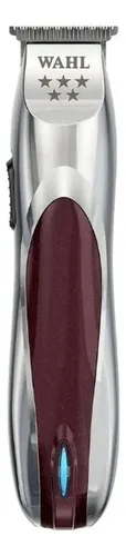 Trimmer Wahl Inalambrica A Lign Profesional Barberia Color Plateada / Bordo
