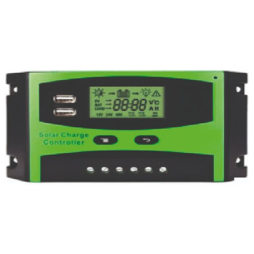 Controlador - Regulador Solar Pwm 30a 12v/24v 50v