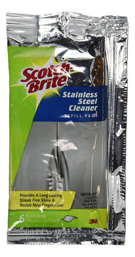 Almohadilla De Recambio De Acero Inoxidable Scotch-brite 3m