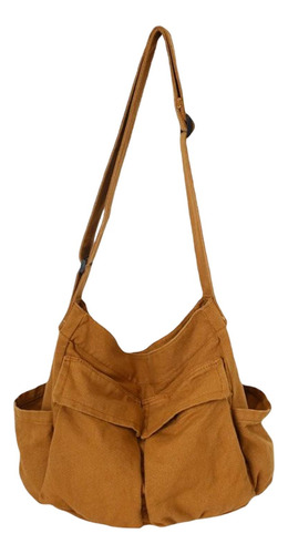 Bolso De Lona Suave De Gran Capacidad Para Mujer, Bolso De