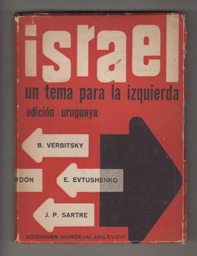 1968 Israel Un Tema Para La Izquierda Edicion Uruguay Escaso