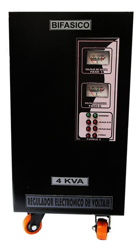 Regulador De Voltaje Bifásico 4 Kva 120/120 Voltios