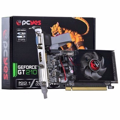 Vga Pci-express 1gb Ddr3 Pcyes Gt210 64bits