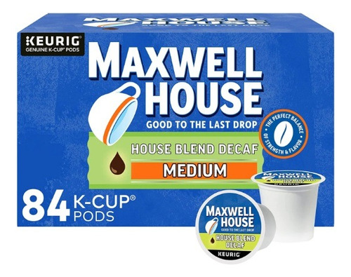 Café Maxwell House 84 Cápsulas De Mezcla Para Keurig