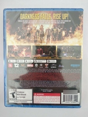 Marvel Midnight Suns Ps5 Juego Fisico Sellado Sevengamer